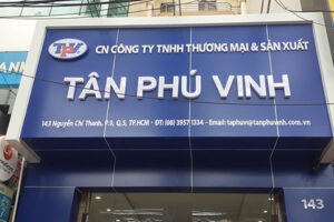 Thiết kế bảng hiệu công ty đẹp