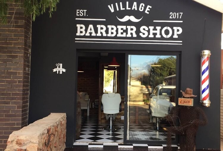 Thiết kế bảng hiệu barber shop